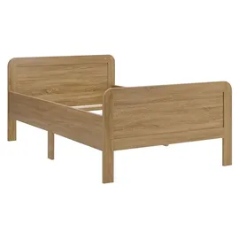 Homestyle4u Komfortbett 140 x 200 cm Braun