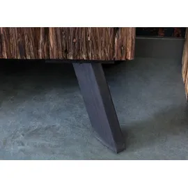 MASSIVMOEBEL24.DE Schrank Akazie 118x40x183 braun