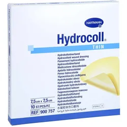 Hydrocoll thin 7.5x7.5cm