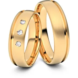 Trauringe Halle 750er RosÈgold - 9266