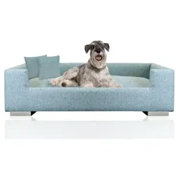 Rohrschneider ® Hundesofa, Hundebett für mittelgroße und grosse Hunde, inkl. 2x Dekokissen