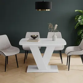 Vicco Fenaro 120 x 77,4 x 80 cm ausziehbar weiß