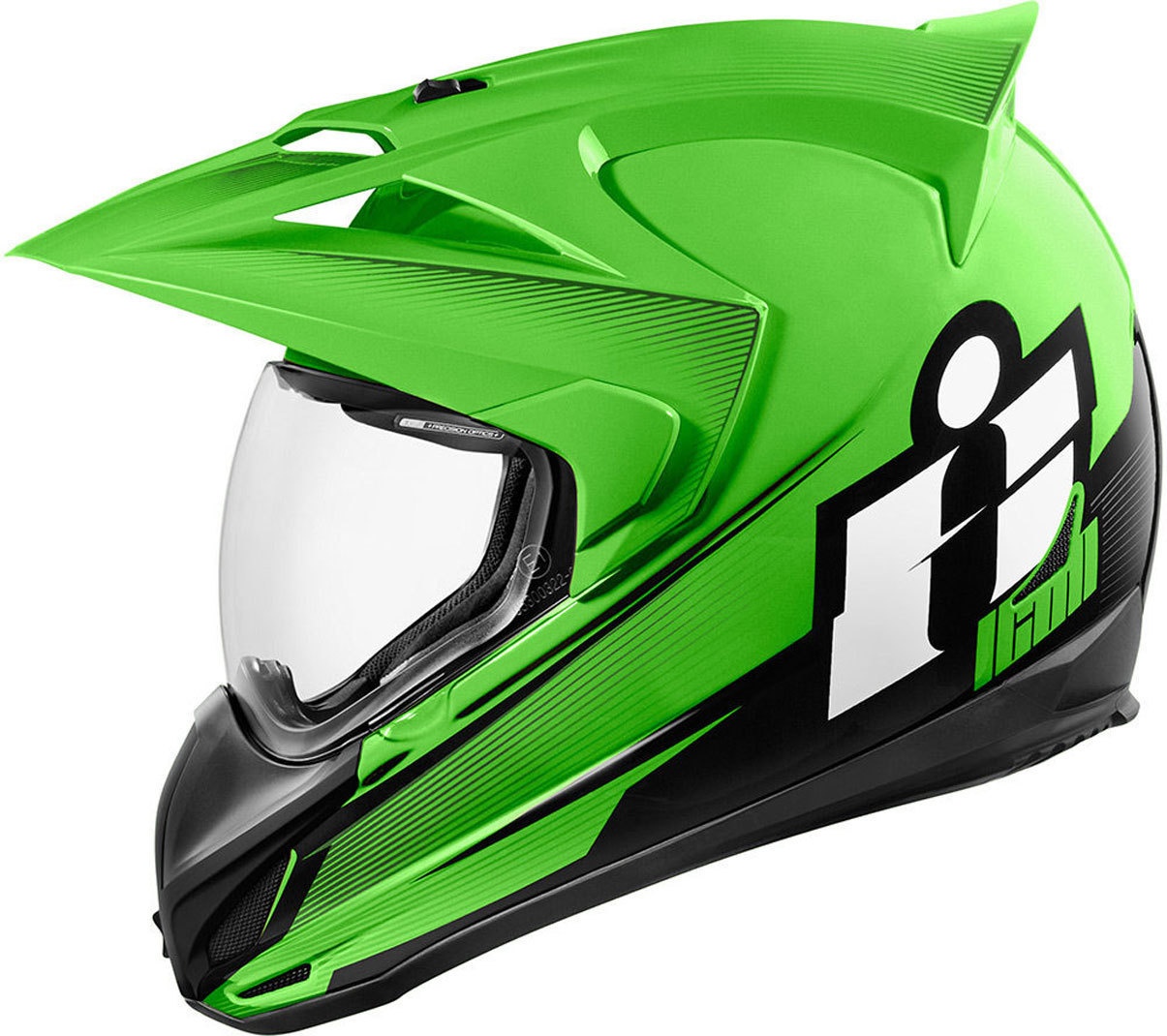 Icon Variant Double Stack Helm, groen, 3XL