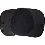 Kaufmann-Neuheiten UV-Sonnenschutz für die Seitenscheibe Schwarz 2er Set