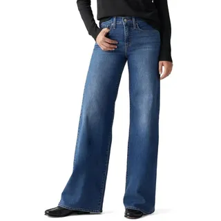 Levi's Damen. 318 Shaping Wide Leg Jeans Clever Girl, 27W / 32L