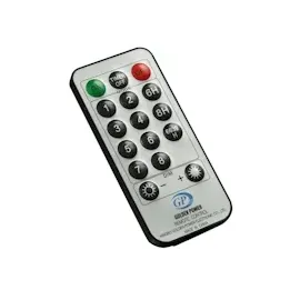 MARELIDA LED Gartenstecker Feuerwerk Firework Fernb. Leuchtstäbe 3er Set schwarz