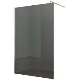FA-Bausysteme Walk-In Glas Dusche Grauglas 140 cm