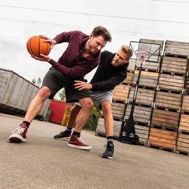 Hudora Basketballständer Competition Pro Schwarz 230 - 305 cm