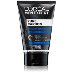 L'Oréal Men Expert Pure Charcoal Gesichtspeeling Anti-Hautunreinheiten peeling do twarzy 100 ml