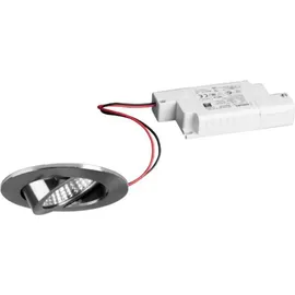 Brumberg 39363153 LED-Einbaustrahler 6W rund nickel matt