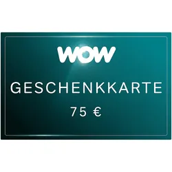 WOW Geschenkkarte (Wert: 75 €)