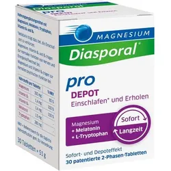 MAGNESIUM DIASPORAL pro DEPOT Einschlafen+Erholen 30 St