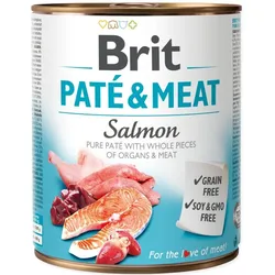 BRIT PATE & MEAT SALMON 800g
