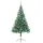vidaXL Künstlicher Weihnachtsbaum mit Beleuchtung Kugeln Grün 150 cm