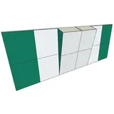 Kletterwand Boulderwand-Bausatz Indoor Basic Höhe 2,98 m