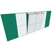 Kletterwand Boulderwand-Bausatz Indoor Basic Höhe 2,98 m