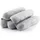 InnovaGoods Multifunktionales ergonomisches Rohrkissen 5 Module 40 x 20 cm Grau