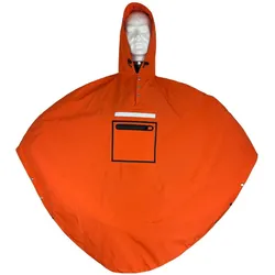 Poncho The People'S Poncho Orange orange ADULTE