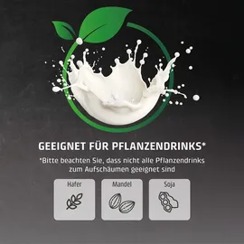 CASO Design Espresso Gourmet Latte Siebträgermaschine silber mit integriertem Milchbehälter