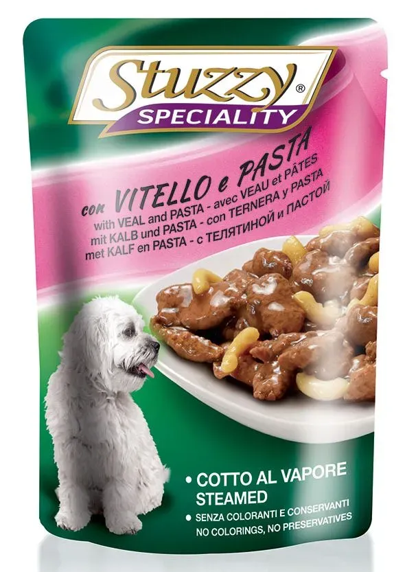 STUZZY SPECIALITY mit Kalb und Pasta 100g