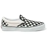 Vans Classic On Turnschuhe Ohne Schnürsenkel Checkerboard Black / White 32