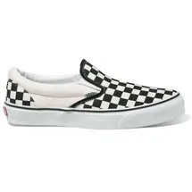 Vans Classic On Turnschuhe Ohne Schnürsenkel Checkerboard Black / White 32