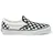 Vans Classic On Turnschuhe Ohne Schnürsenkel Checkerboard Black / White 32