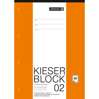 Brunnen KIESER-Block A4 Lineatur 2