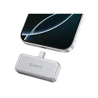 ORICO FlashPod 2TB Portable SSD bis zu 2000 MB/s, Externe SSD mit Direct Plug Design und 4K 60Hz ProRes, Nur Kompatibel mit iPhone 15/16 Series, Smartphone, Tablet, Computer mit Typ-C Anschluss S20