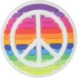 Crocs Schuhanstecker Jibbitz Charm - Rainbow Peace - 10007075 (1-tlg)