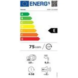 Hoover Standgeschirrspüler 45 cm WiFi und Bluetooth Funktion LED-Display HDPH2D1049W