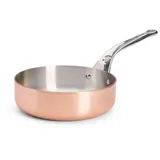 De Buyer Cuivre Garn INOX Konische Sauteuse, Kupfer, orange, 24 cm