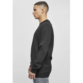 URBAN CLASSICS Basic Terry Crew Gt T-Shirt Black 4XL