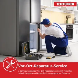 Telefunken C-EKG-144-ST-E Einbau-Kühlgefrierkombination (211 l, 1440 mm hoch)