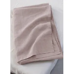 bonprix Vielseitig einsetzbarer Leinen Überwurf, beige, 280x210 cm, Leinen