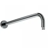 HSK Wandarm Rund gebogen mit Rosette 440 mm