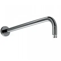 HSK Wandarm Rund gebogen mit Rosette 440 mm