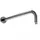 HSK Wandarm Rund gebogen mit Rosette 440 mm