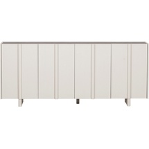 Woood Sideboard »Nook«, Kommode, H 85 cm x B 200 cm x T 46 cm, weiß