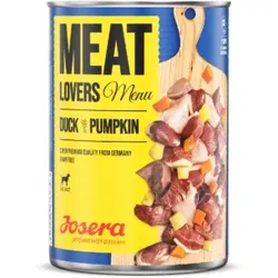 Hunde - Nassfutter JOSERA Meat Lovers Menü, Duck with Pumpkin, 400 g