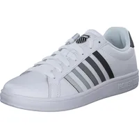 K-Swiss Court TIEBREAK Sneaker, White/Black Gradient, 42 EU