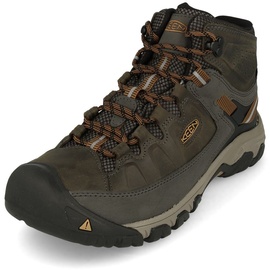 Keen Targhee III Mid Waterproof Wanderstiefel, Black Olive Golden Brown, 42.5 EU