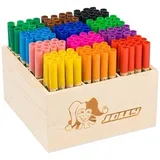 Jolly Booster XL Filzstifte farbsortiert, 144 St.