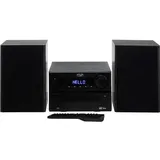 Adler AD 1917 HI-FI-Turm Bluetooth/ CD/ USB/ FM-Radio Schwarz (CD Player, Bluetooth, 2x 25 W), Stereoanlage, Schwarz