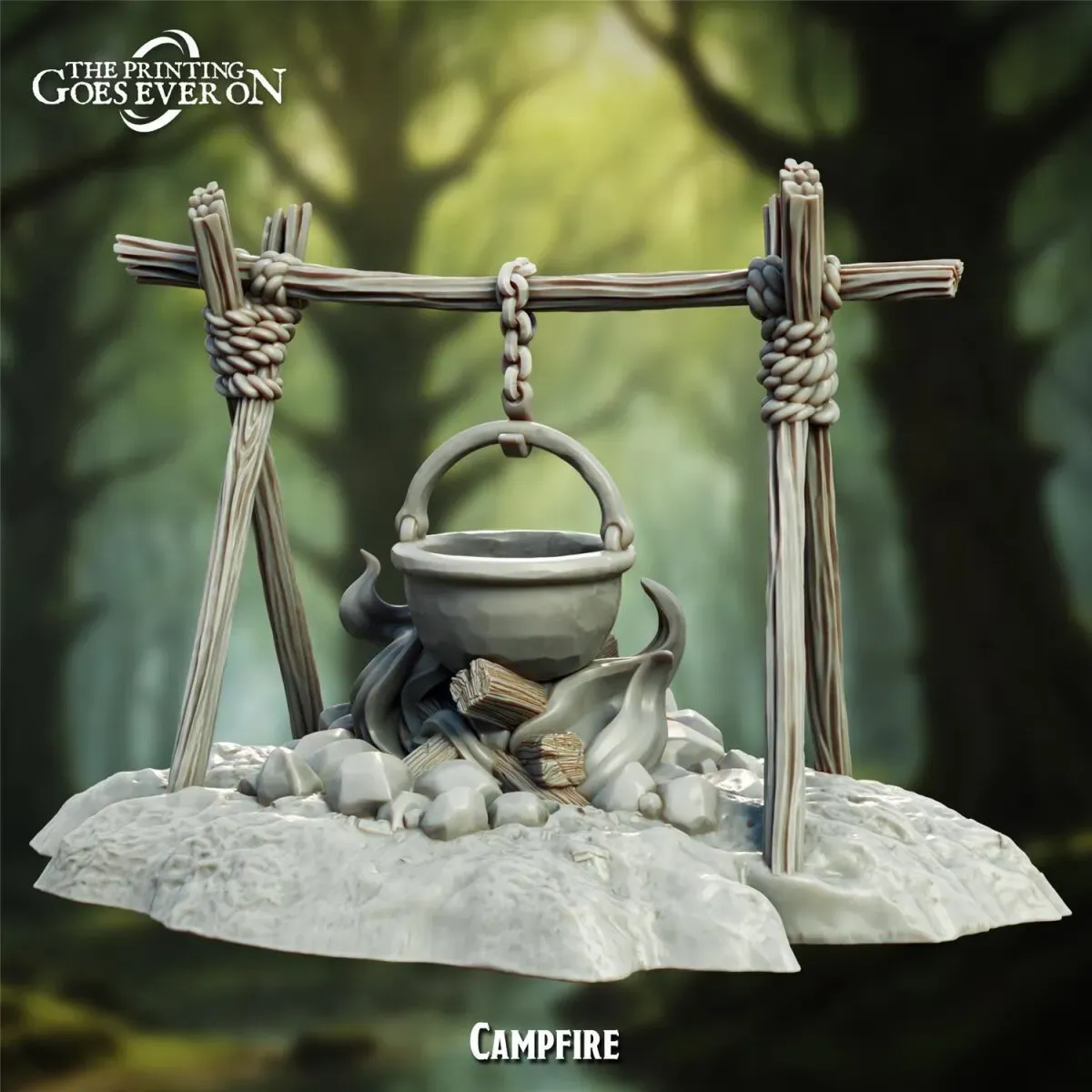 Campfire aus Heart of the Forest von The Printing Goes Ever On