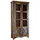 Massivmoebel24 Vitrine Altholz 90 x 40 x 180 cm Mehrfarbig
