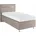Westfalia Schlafkomfort Boxspringbett, wahlweise mit LED-Beleuchtung, beige