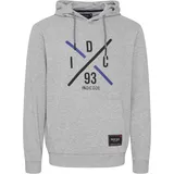 Indicode Hoodie Grau L
