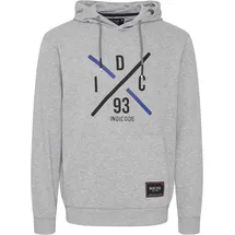 Indicode Hoodie Grau L