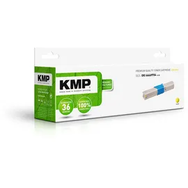 KMP Kompatibel zu OKI 44469704 Gelb
